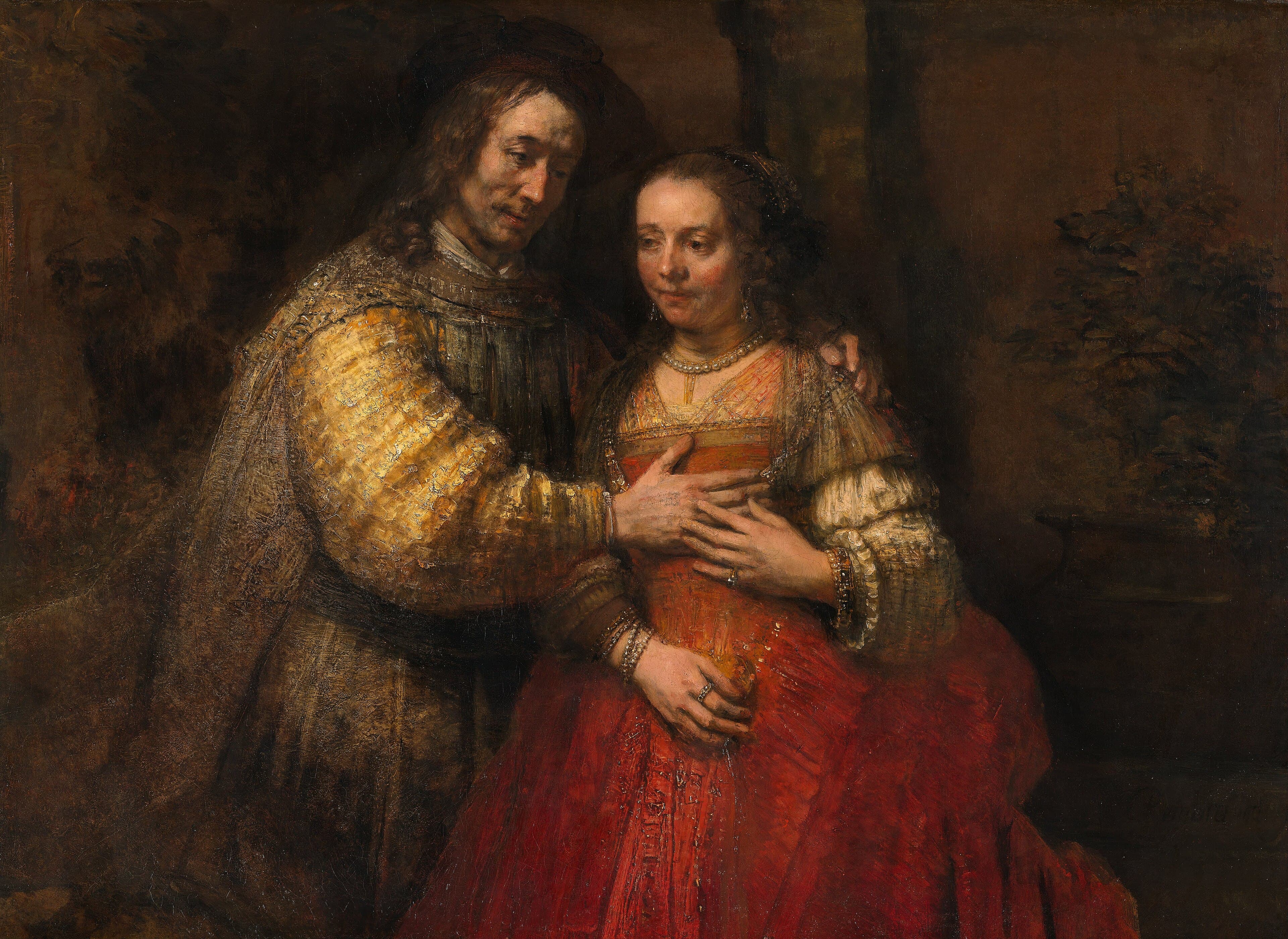 Rembrandt, Judebruden (ca 1665–69)